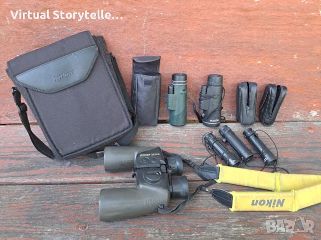Бинокъл Никон и монокли, снимка 1