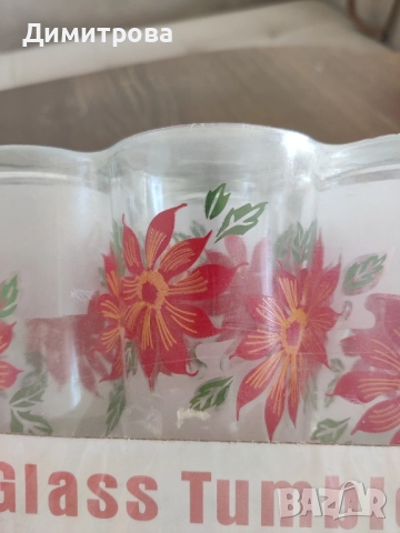 Стъклени чаши , снимка 2 - Чаши - 51442059