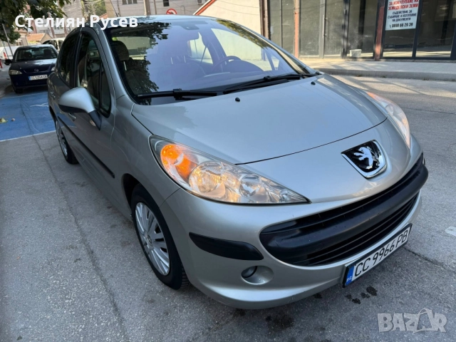peugeot 207 1.6i 109к.с ГАЗ - цена 5 700лв или 2940 евро , моля БЕЗ бартери -редовни документи ,задъ