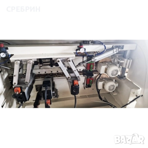 Само по заявка ревизирана напълно турска кантираща машина модел ESMAK ESBAND, с предфрезоване и пост, снимка 2 - Други машини и части - 51734332