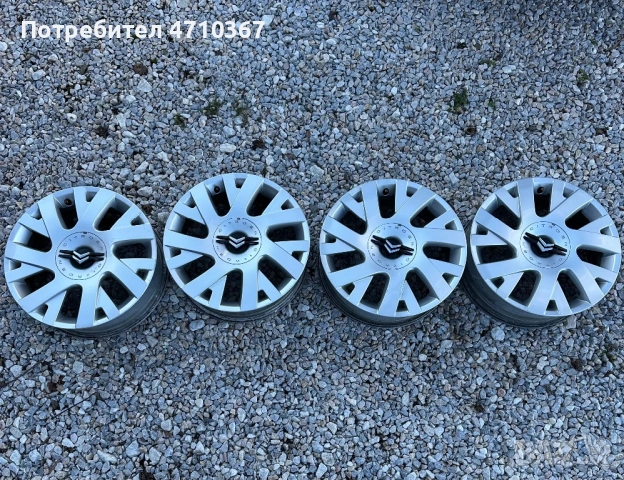 17-ки, 4х108, 65.1мм, ет 26, 6.5J, 4бр. джанти Ситроен, снимка 2 - Гуми и джанти - 53117009