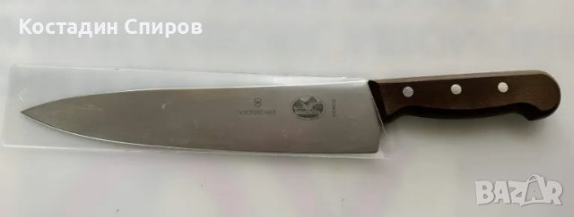 мастер шеф нож Victorinox Tranchiermesser Wood 5.2000.25G, 25cm, снимка 6 - Прибори за хранене, готвене и сервиране - 47190302