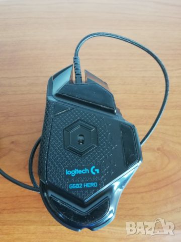 Logitech G502 Hero геймърска мишка, снимка 6 - Клавиатури и мишки - 45813262