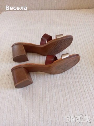 САБО - Ектравагантни чехли естествена кожа 40 номер с подаръци, снимка 8 - Чехли - 53644322