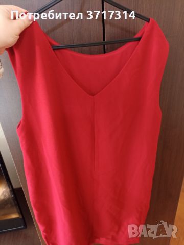 Червена рокля , снимка 2 - Рокли - 45396122