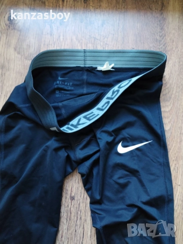 NIKE PRO MEN'S TIGHTS - мъжки фитнес клин М, снимка 5 - Спортни дрехи, екипи - 52756183
