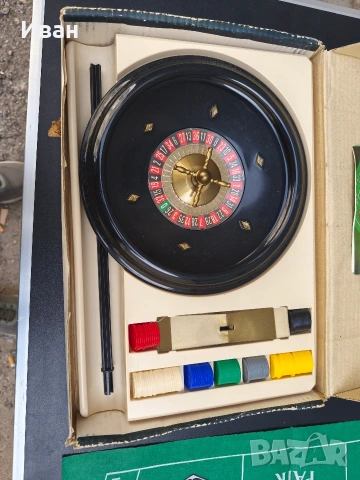 игра рулетка Roulette Fortuna ГДР GDR , снимка 7 - Антикварни и старинни предмети - 53709934