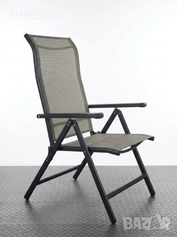 Сгъваем Градински Стол- 7 позиции, до 160кг. , снимка 3 - Градински мебели, декорация  - 53952357