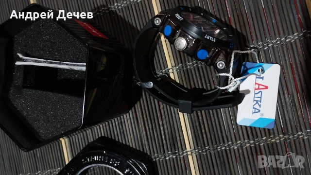 кварцов часовник Lasika, снимка 4 - Мъжки - 53949912