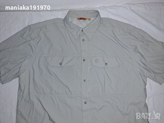 Fjallraven  Shirt (XXL) спортна риза с къс ръкав Fjall raven , снимка 2 - Ризи - 45124954