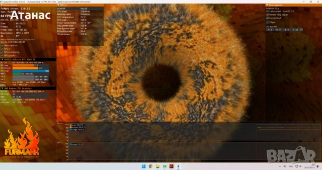 ASUS Dual GeForce RTX™ 4060 Ti OC Edition 8GB GDDR - ПЕРФЕКТНА, снимка 12 - Видеокарти - 52833320