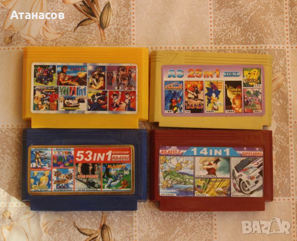 Касети за Нинтендо 8 бита - 4 броя, снимка 2 - Игри за Nintendo - 46506634