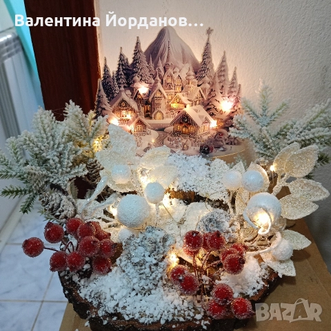 коледни декорации светещи , снимка 3 - Коледни подаръци - 52745738