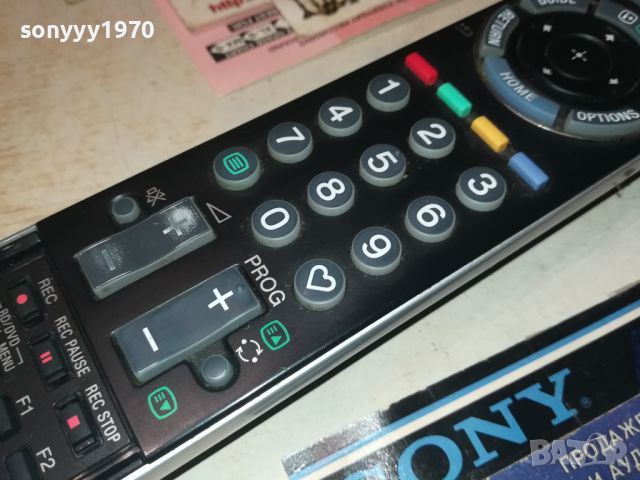 SONY RM-ED012 BD/DVD/AMP/TV REMOTE CONTROL-SWISS 1607240827, снимка 17 - Дистанционни - 46593585