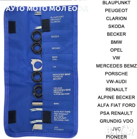 Инструменти за монтаж и демонтаж на аудио системи - 20 части., снимка 2 - Аксесоари и консумативи - 50323397