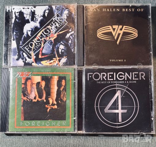 Van Halen,Foreigner , снимка 1 - CD дискове - 46634609