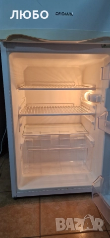 Хладилник Crown GN 2301 горен фризер, А+, 175л, 54х118х59.5см, снимка 5 - Хладилници - 52615193