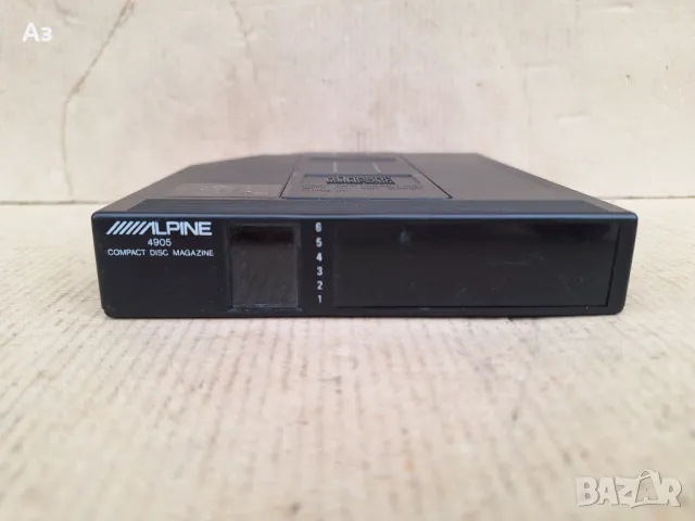 ALPINE 4905 магазин 6 диска за ченджър cd changer magazine, снимка 5 - Други - 47183663