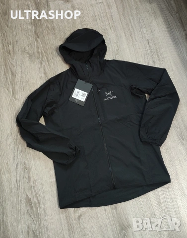 НОВО Arcteryx Squamish Hoody S size мъжка ветровка, снимка 6 - Спортни дрехи, екипи - 53421101
