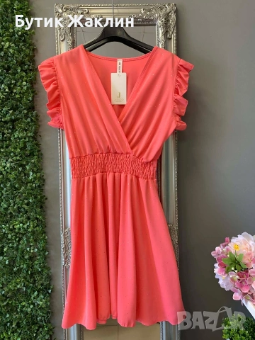 Дамска рокличка с блясък , снимка 2 - Рокли - 54160810