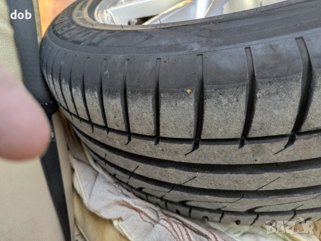 Оригинални алуминиеви джанти с летни гуми за БМВ Х3, E83, снимка 2 - Гуми и джанти - 54196018