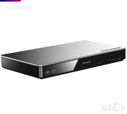 Blu-ray плеър Panasonic DMP-BDT181EG, 3D, Upscaling 4K, Smart, DLNA