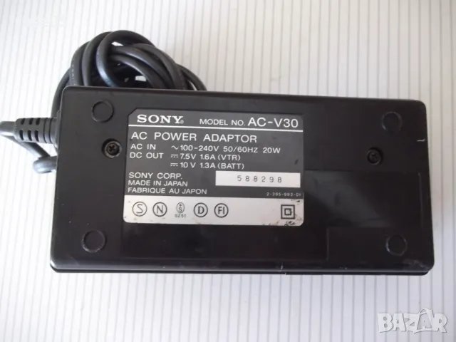 Зарядно устройство "SONY - AC-V30" - 1, снимка 4 - Батерии, зарядни - 50153303