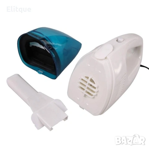 🚗🧹 Преносима мини автомобилна прахосмукачка – сухо и мокро почистване 🧹🚗, снимка 18 - Прахосмукачки - 53251177