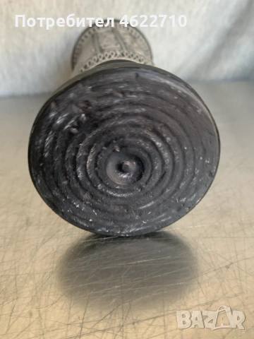 Гравирана  египетска ваза с йероглифи, снимка 4 - Антикварни и старинни предмети - 54246507