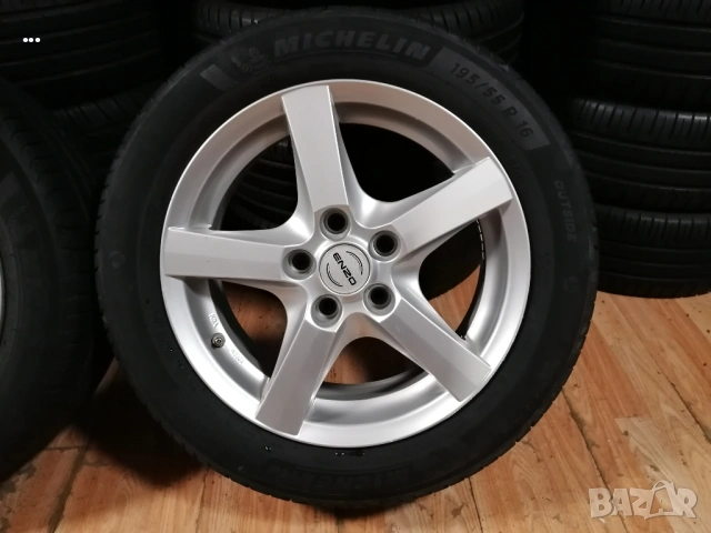 джанти 16 5х114,3 Toyota Honda Mazda Kia Hyundai Nissan Mitsubishi Suzuki с гуми 195/55/16 Michelin, снимка 4 - Гуми и джанти - 53800544