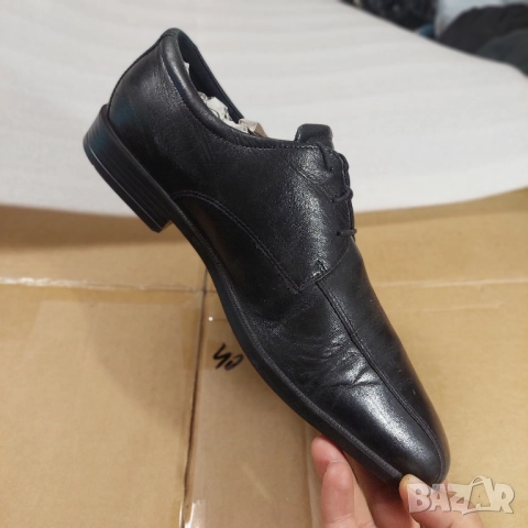 ECCO официални / ежедневни  кожени обувки  номер 46 , снимка 4 - Официални обувки - 51968036