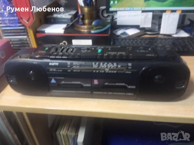 Радиокасетофон Sanyo MW 719K , снимка 4 - Радиокасетофони, транзистори - 53422765