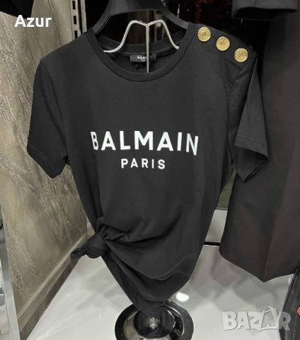 дамски тениски balmain , снимка 1 - Тениски - 46190024