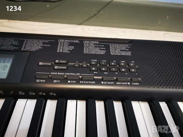 синтезатор клавир пиано CASIO CTK-1150 с 5 октави и плътни клавиши, снимка 6 - Синтезатори - 53528843