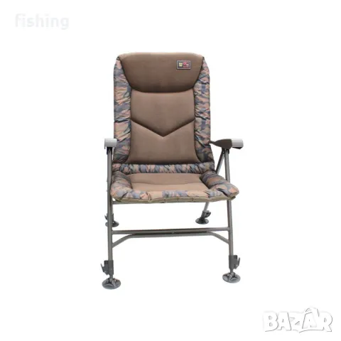 Промо Zfish Deluxe Camo Chair Стол, снимка 2 - Екипировка - 47057546