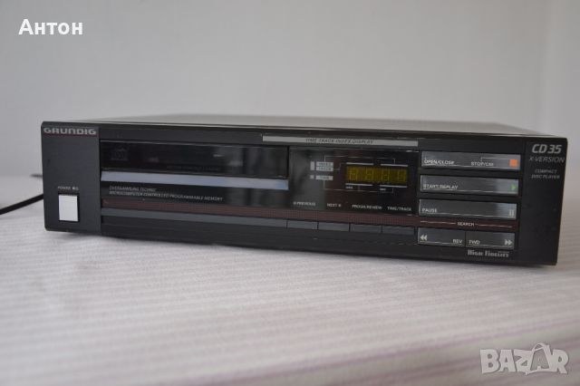 Cd player Grundig CD 35 X-version с DAC TDA1541, снимка 3 - Ресийвъри, усилватели, смесителни пултове - 46695336