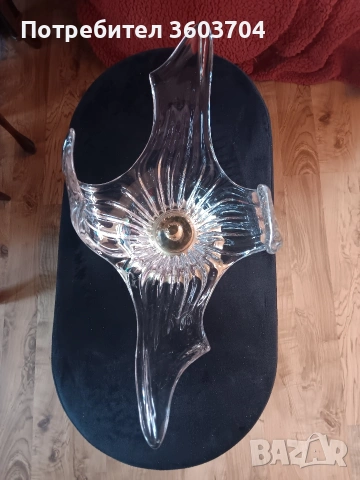 кристална фруктиера, снимка 8 - Декорация за дома - 53534121