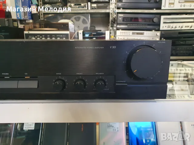 Усилвател Grundig V 301  В отлично техническо и визуално състояние., снимка 4 - Ресийвъри, усилватели, смесителни пултове - 47770315