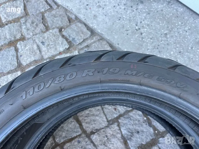 1бр Мото гума 110/80/19 Pirelli Scorpion 59V DOT 2022, снимка 4 - Гуми и джанти - 47009348