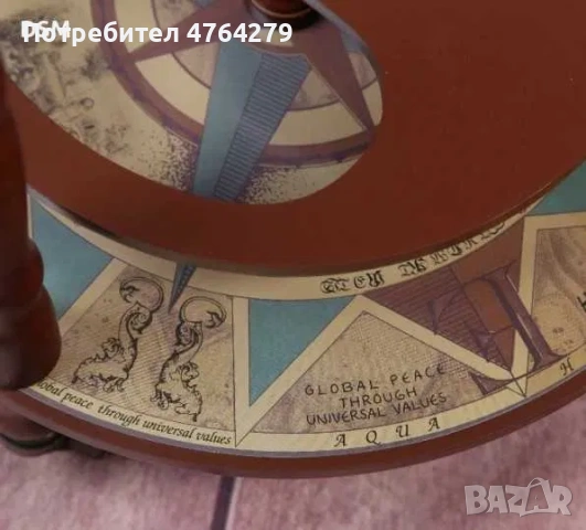 Нов Мини Бар Глобус - Светъл - Поставка за Бутилки - Подарък - Юбилей!, снимка 6 - Маси - 53855074