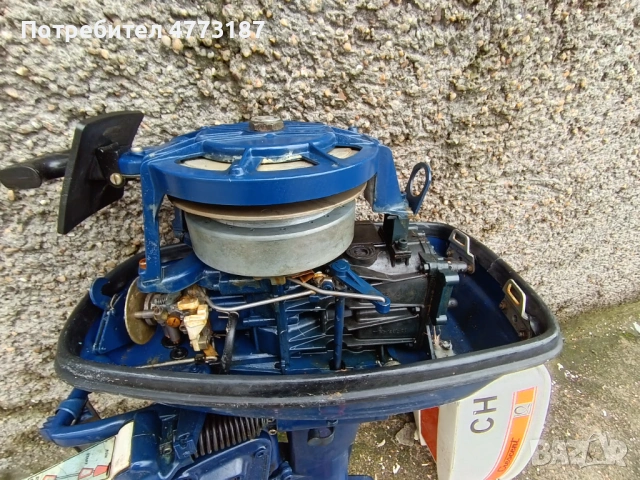Извънбордов двигател за лодка CRESCENT 10 коня внос от Германия, снимка 4 - Воден транспорт - 53982118