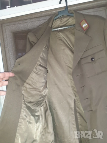 Стара военна Соц. куртка - униформа, снимка 6 - Антикварни и старинни предмети - 52695498
