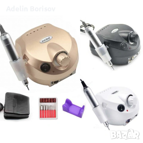 Устройство за полиране на нокти и оформяне на маникюр, снимка 7 - Продукти за маникюр - 53859945