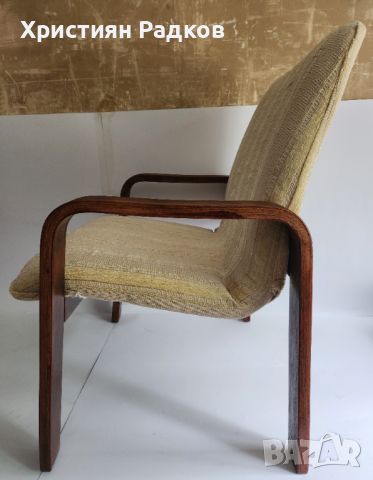 Дървен стол махагон, снимка 4 - Столове - 45668612