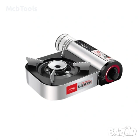 Мини преносим газов котлон за къмпинг