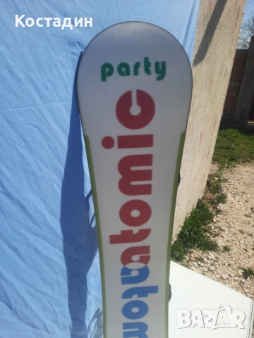 Сноуборд Atomic Pivot 150см. с автомати  , снимка 8 - Зимни спортове - 53798008