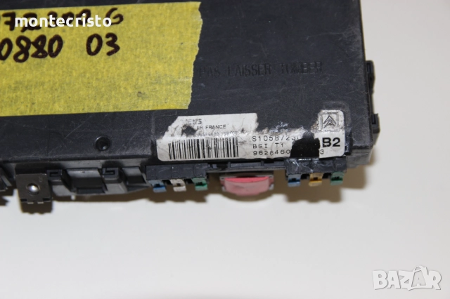 BSI модул Peugeot 206 (1998-2009г) 9626460880 / S105872300G / BSI T1 B2 / S105872300 G 9626460880 03, снимка 3 - Части - 51629005