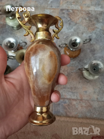 Десет броя фигури от оникс, снимка 18 - Статуетки - 52003989