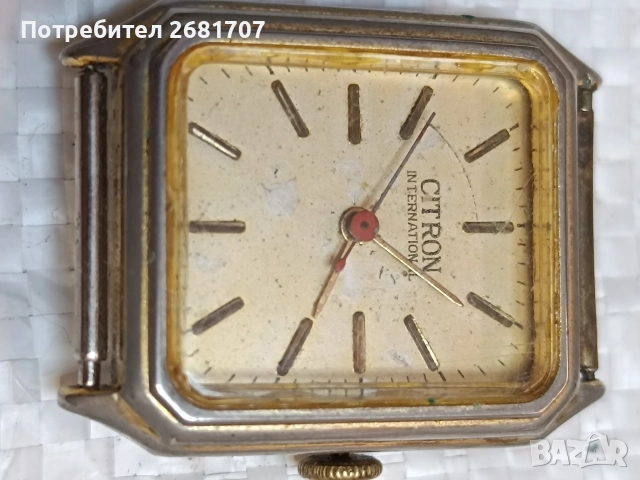 позлатен дамски часовник Citron, снимка 2 - Дамски - 52964122