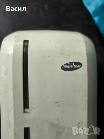 Бял пластмасов диспенсър за сапун, снимка 2 - Други стоки за дома - 50476876